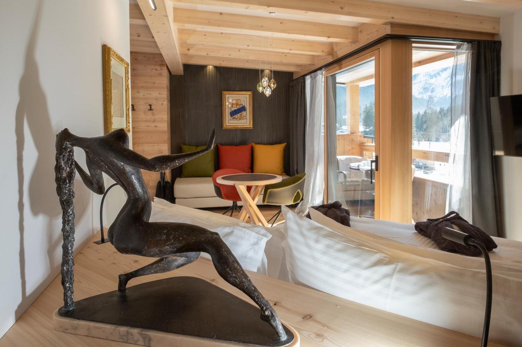 Locanda Degli Artisti Art Hotel Canazei Eksteriør billede